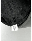 Prada Vitello Daino Grey Hobo Bag