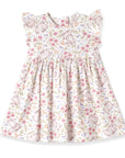 Bunny Blooms Bamboo Easter Dress for Baby & Toddler Girls
