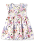 Dream Blossom Bamboo Baby Toddler Dress -Watercolor Floral