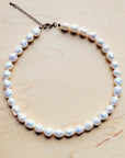 Genuine Freshwater Pearl Collar Necklace Wedding Collection 258g
