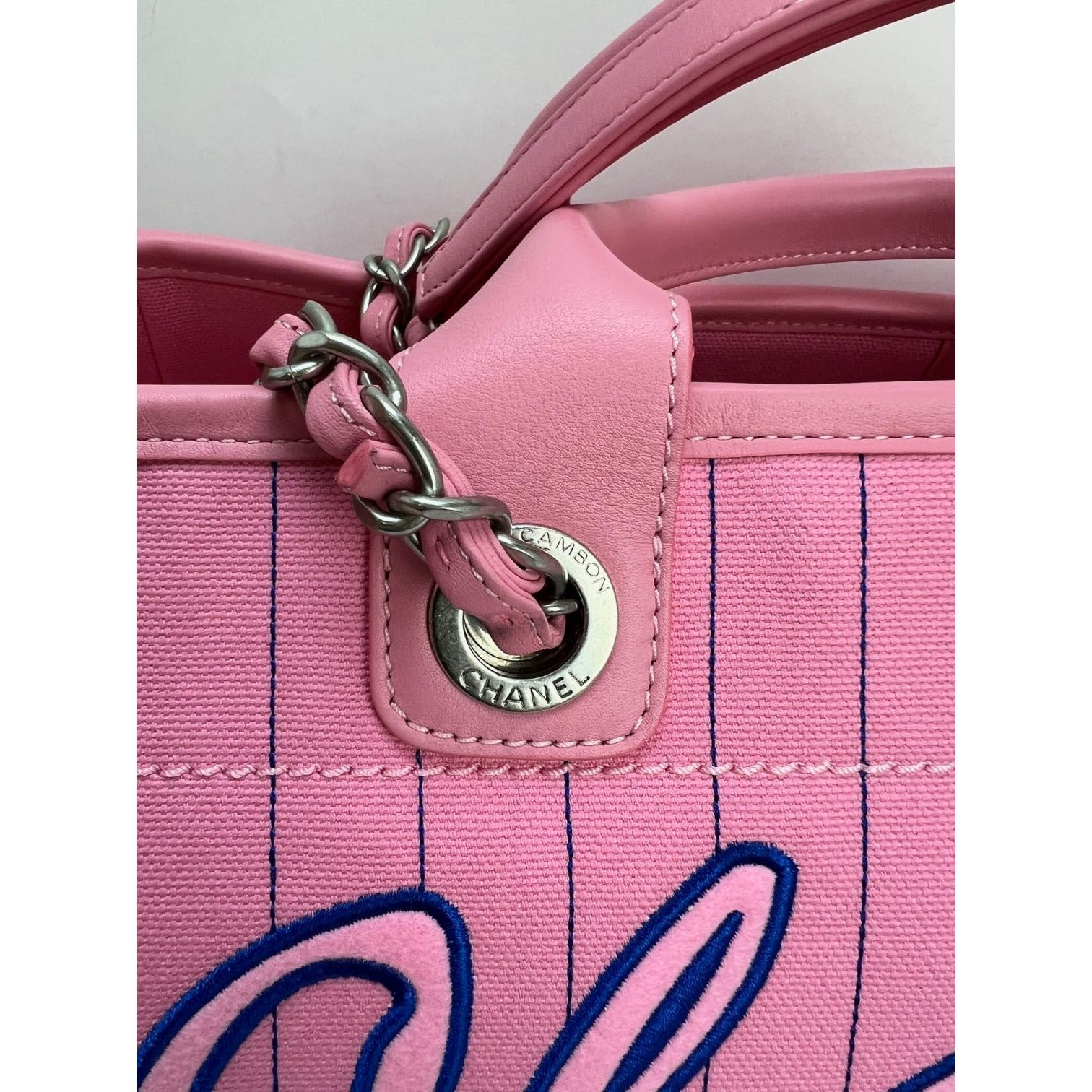 Chanel Medium Deauville Pink Tote