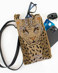 Mary Frances Gone Wild Beaded Crossbody Phone Bag