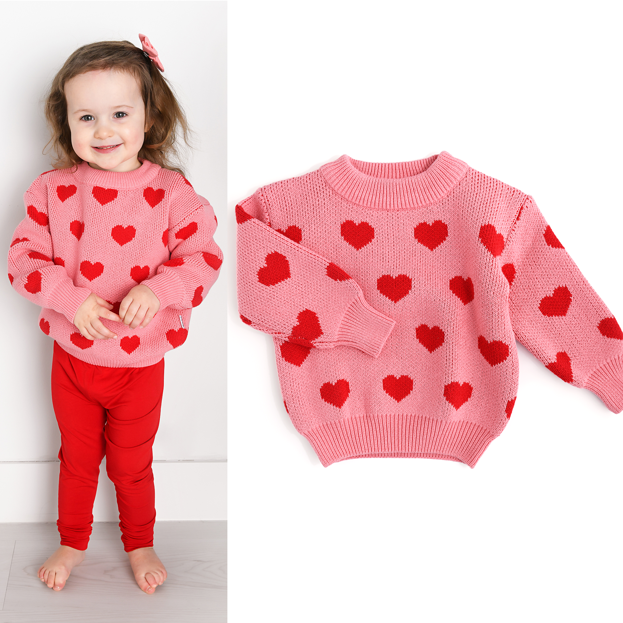 Baby Kids Clothing Winter Long Sleeve Knit Sweater - Liv Heart