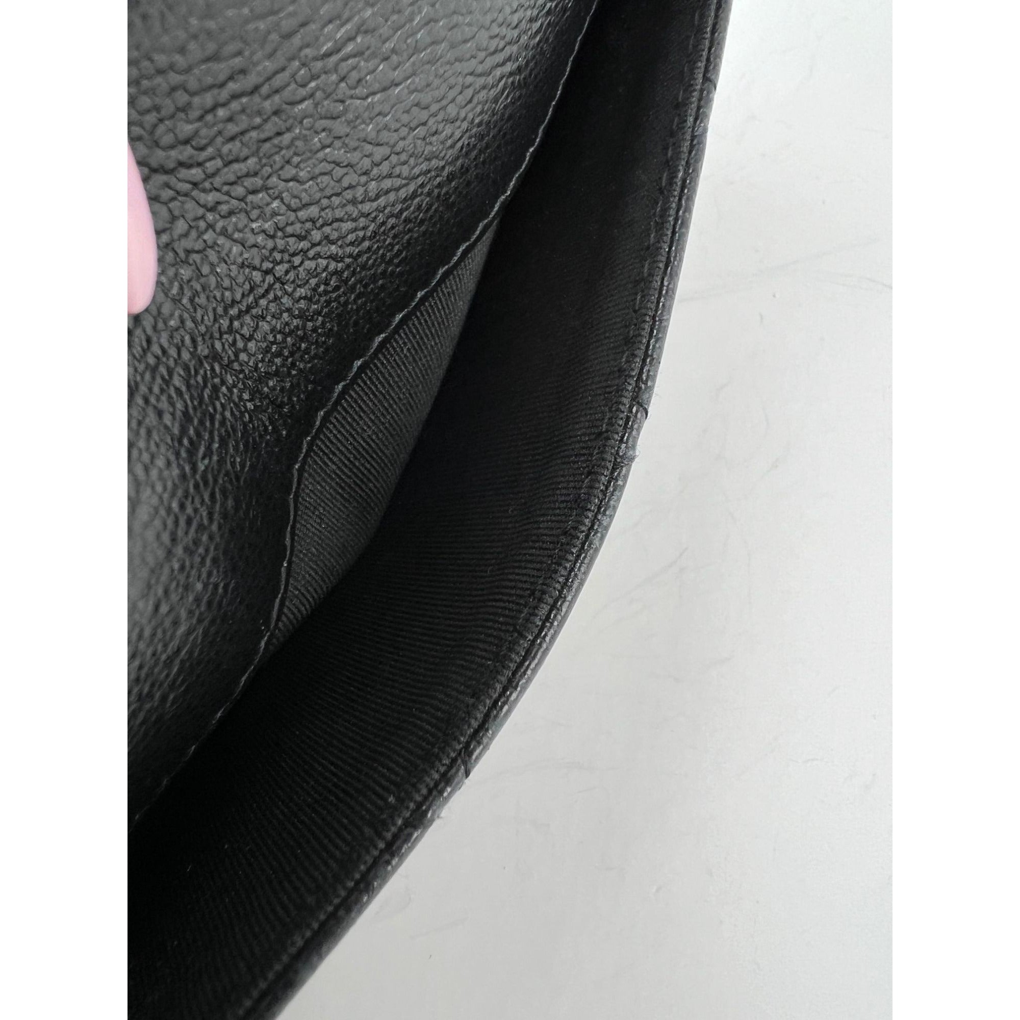 Chanel Quilted Calfskin CC Box Flap Wallet