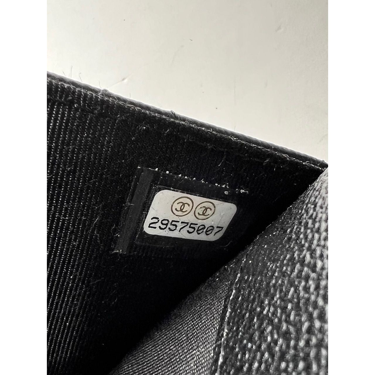 Chanel Quilted Calfskin CC Box Flap Wallet