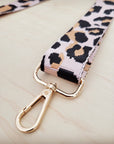 Nylon Adjustable Leopard Print Crossbody Strap 401s