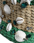 Dolce & Gabbana Rafia Seashells Bucket Bag