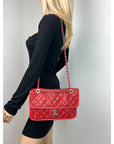 Chanel Caviar Quilted Medium French Riviera Red Flap