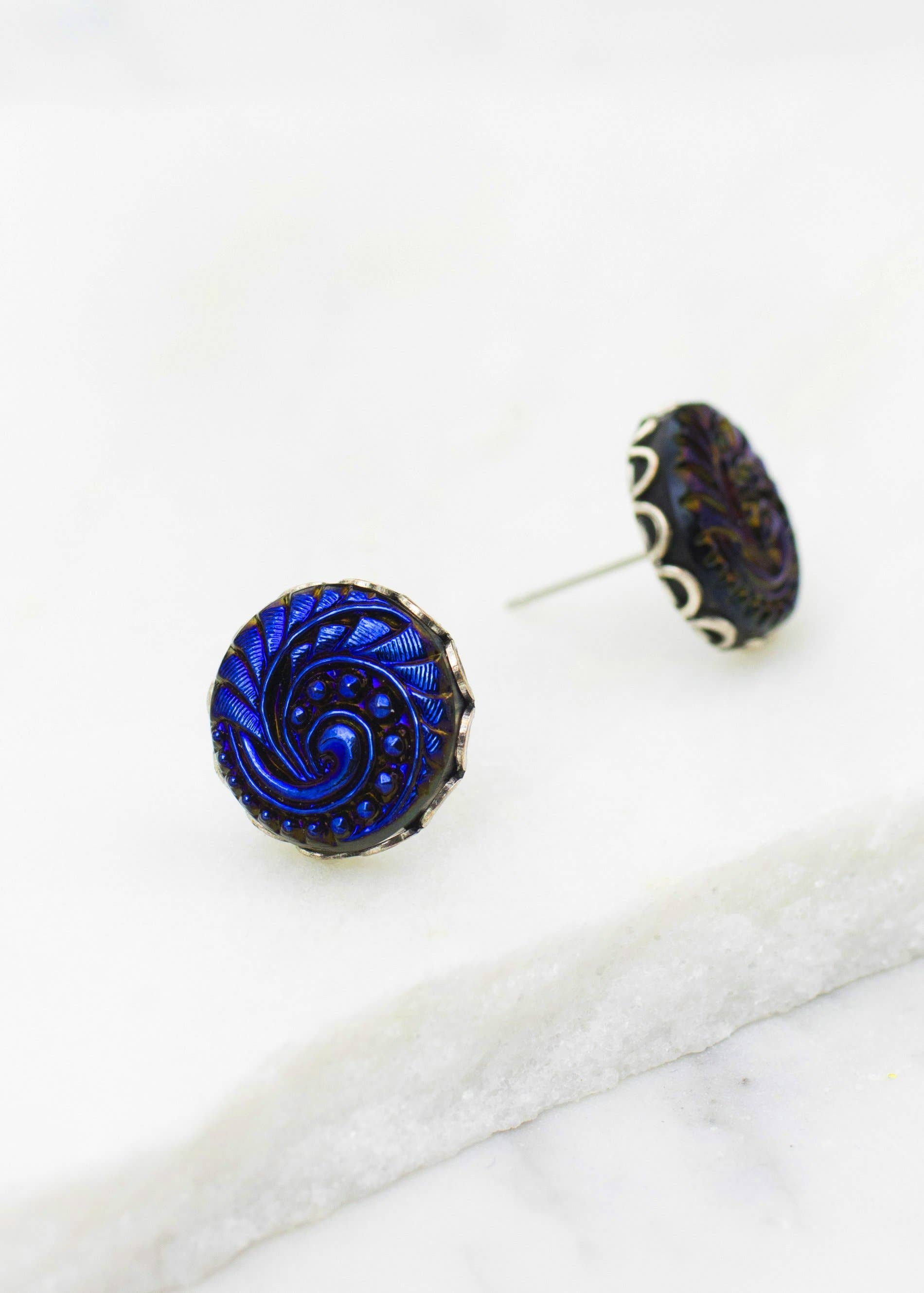 Petite Bohemia in Blue Star Earrings