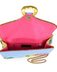 Mary Frances Tropics Crossbody/Clutch Handbag