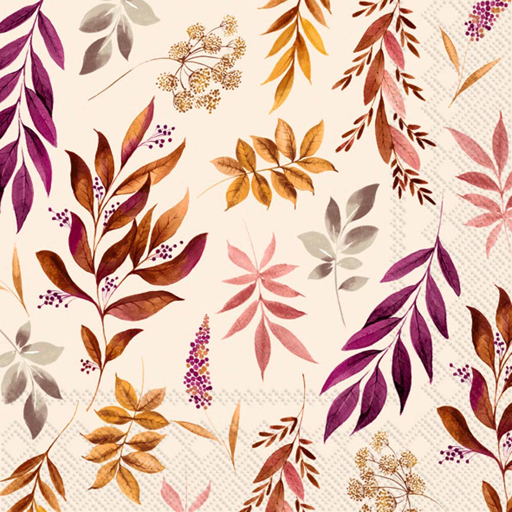 Fall Leaves Cocktail Napkins