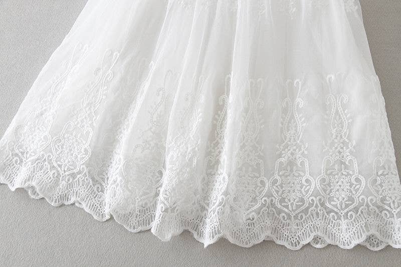 Nicolette's Couture The Andrea Christening Gown