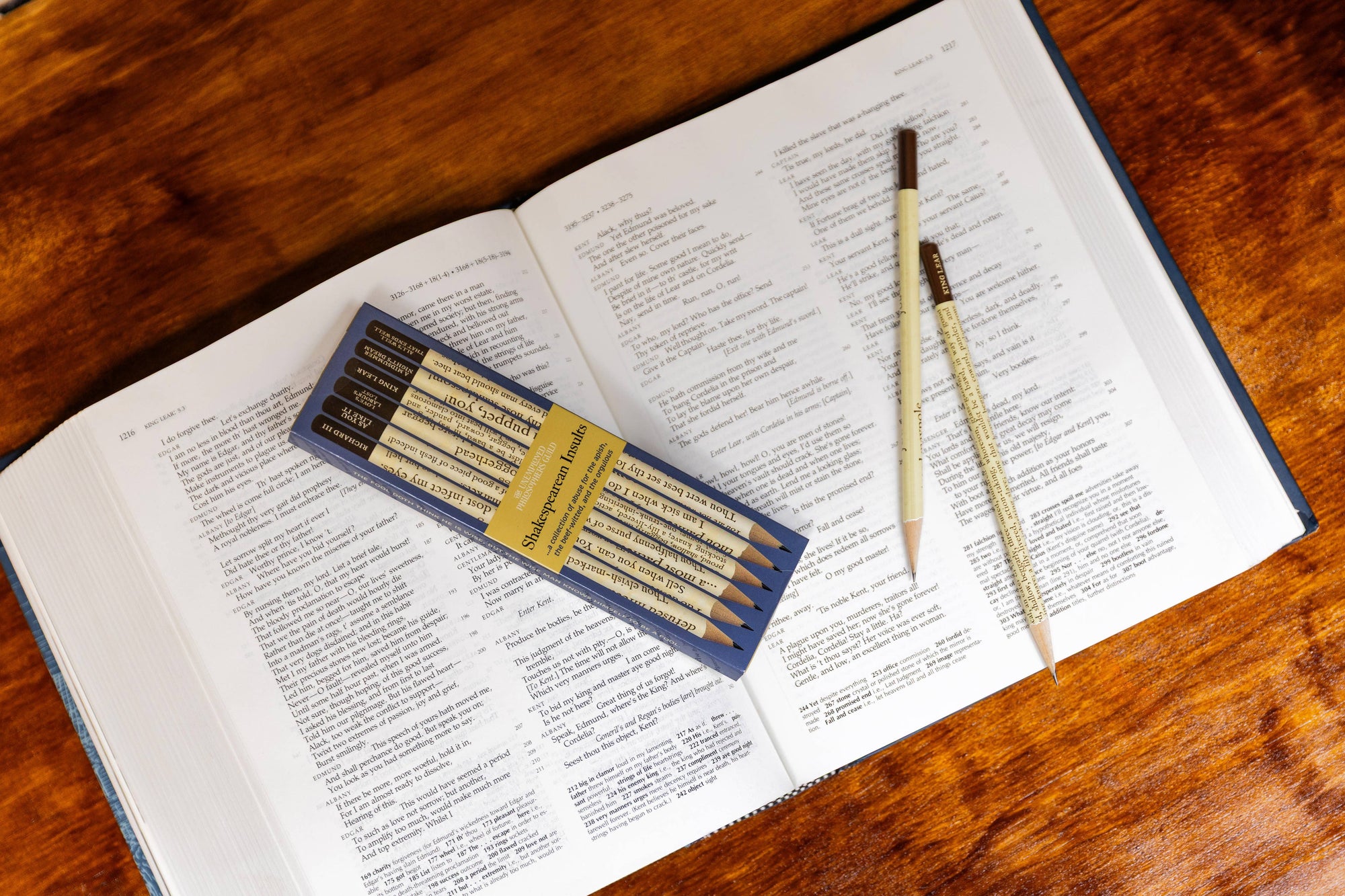 Shakespearean Insults Pencil Set
