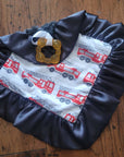 Fire Trucks Teether Blanket