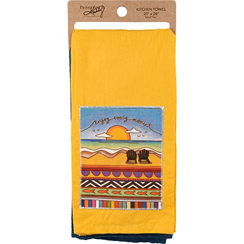 Enjoy Every Moment Tea Towel Set