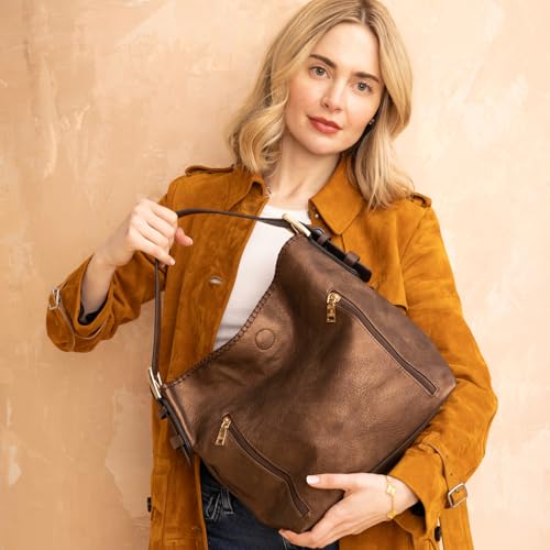 JEN &amp; CO. Alexa 2-In-1 Concealed Carry Hobo Bag