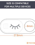 Tech Candy Bad Guy Blocker Webcam Privacy Cover