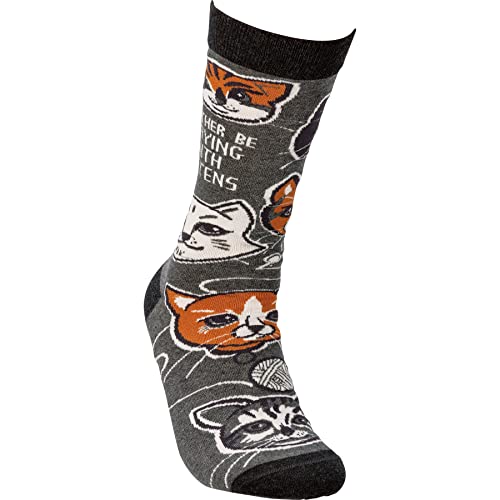 I'd Rather Be Playing With Kittens Socks