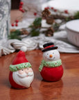 Christmas Friends Salt And Pepper Shakers