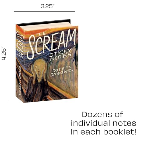 The Scream Sticky Notes