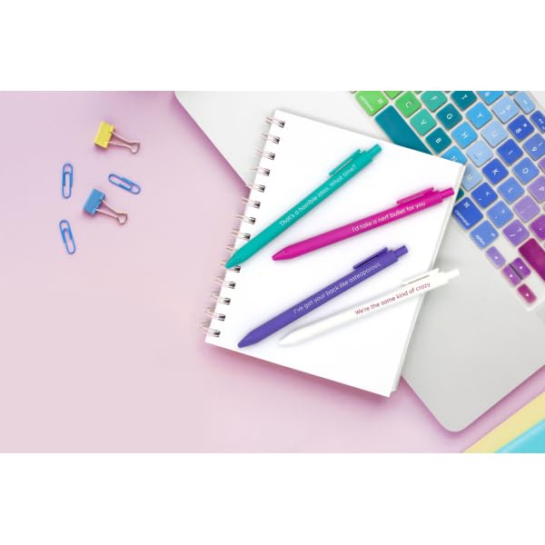 We're The Same Kind Of Crazy Quotable Gel Pen Set (Besties)