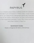 Papyrus Christmas Card