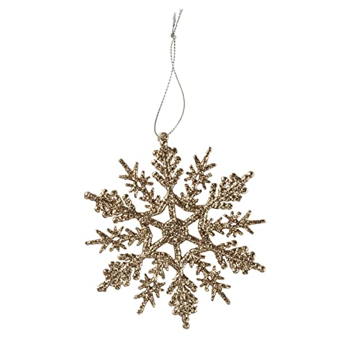 Glitter Snowflake Ornament
