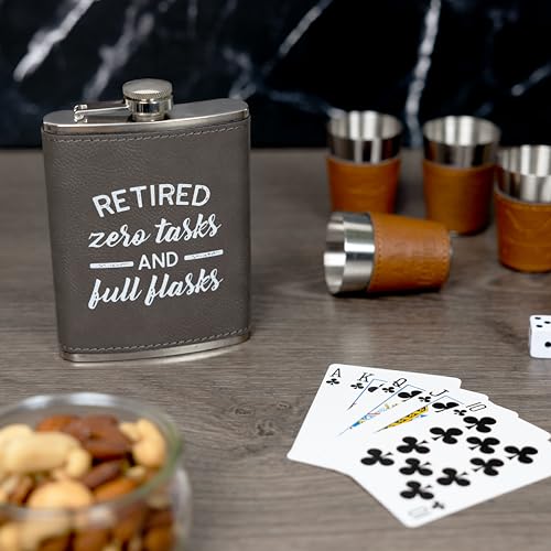 Retired Zero Tasks And Full Flasks Flask