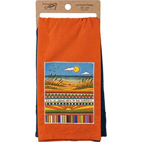 It's A Good Day To Be Happy Tea Towel Set
