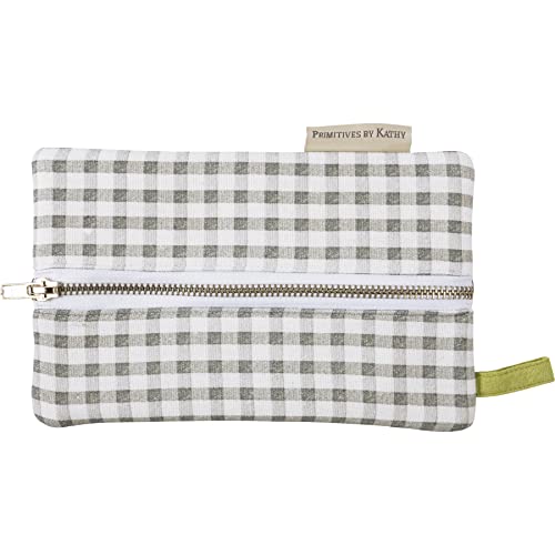 Buffalo Check Pencil Bag