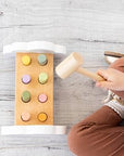 Montessori Hammer Bench & Wooden Pounding Toy for Toddlers