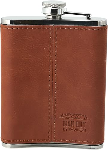 Out At The Beach Flask