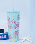 Lilly Pulitzer Royal Coral Tumbler