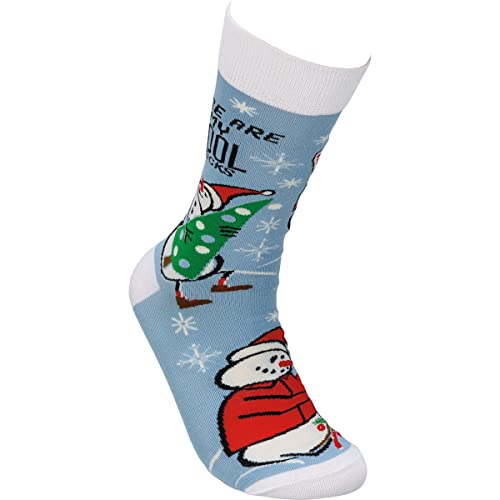 These Are My Cool Socks Snowman Socks
