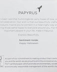 Papyrus Halloween Card