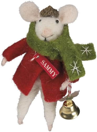 Sammy Mouse Critter Ornament