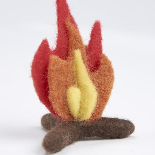 Felt Campfire Ornament