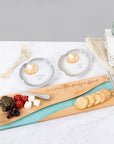 Celebrate Often Enjoy Life Appetizer Plate Set