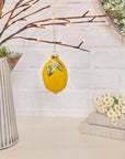 Lemon Glass Christmas Ornament