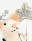 Halloween Angel Mouse Critter Ornament