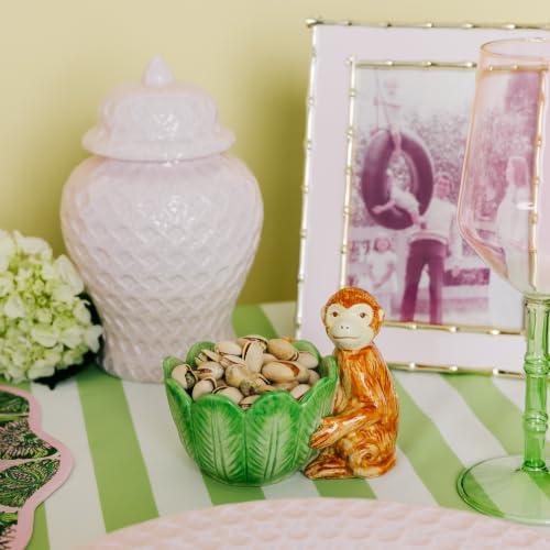 Lilly Pulitzer Pink with Gold Bamboo Picture Frame