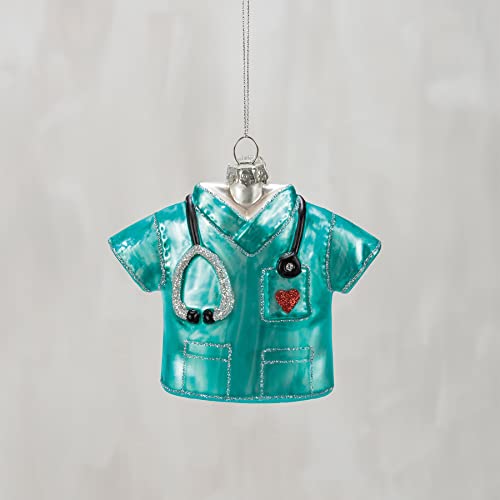 Glass Scrubs Ornament
