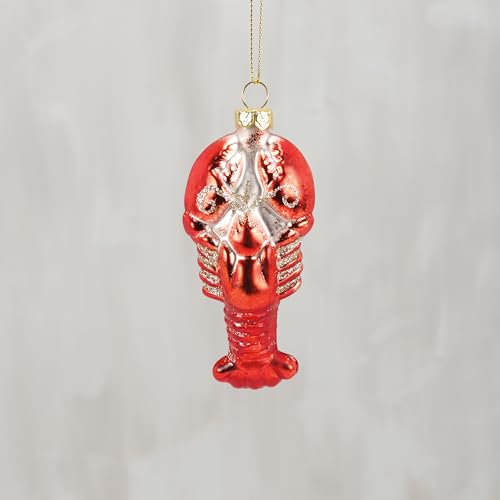 Lobster Glass Ornament