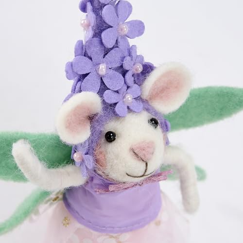 Purple Flower Mouse Critter