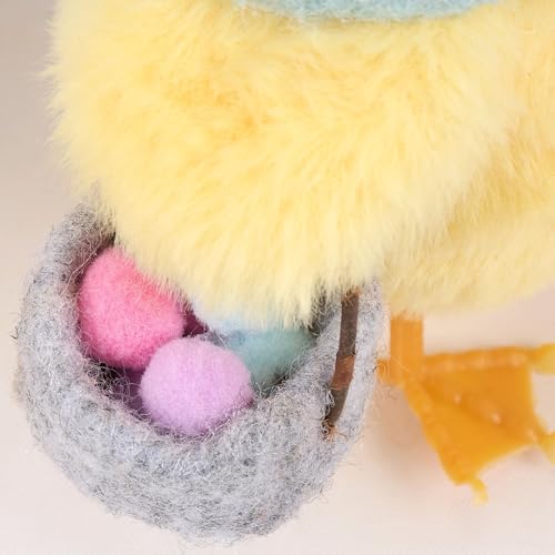Easter Chicks Felt Critter Ornaments