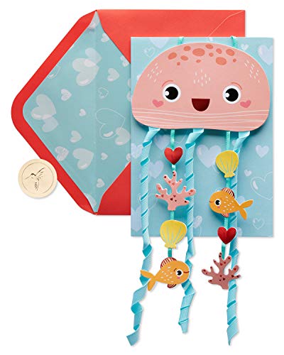 Papyrus Jellyfish Valentine's Day Card