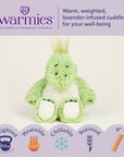 Warmies Junior Green Dinosaur