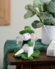 St. Paddy & Shamrock Mouse Critter Ornament