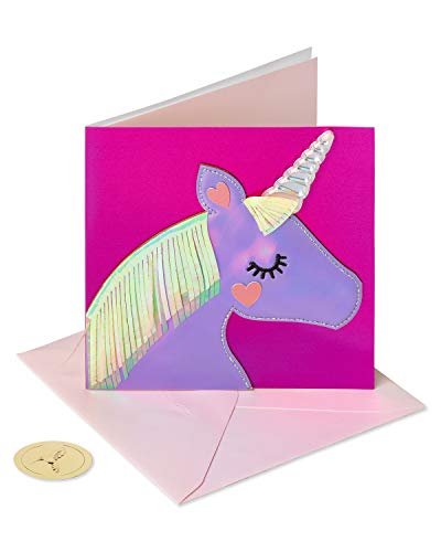 Papyrus Unicorn Valentine's Day Card