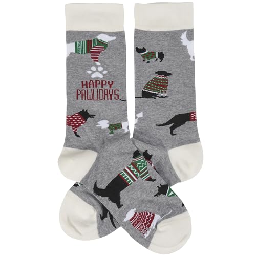 Happy Pawlidays Dog Socks
